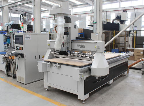 直排换刀加工中心 板式家具生产中的高效“排刀”利器与家用视听设备销售关联浅析